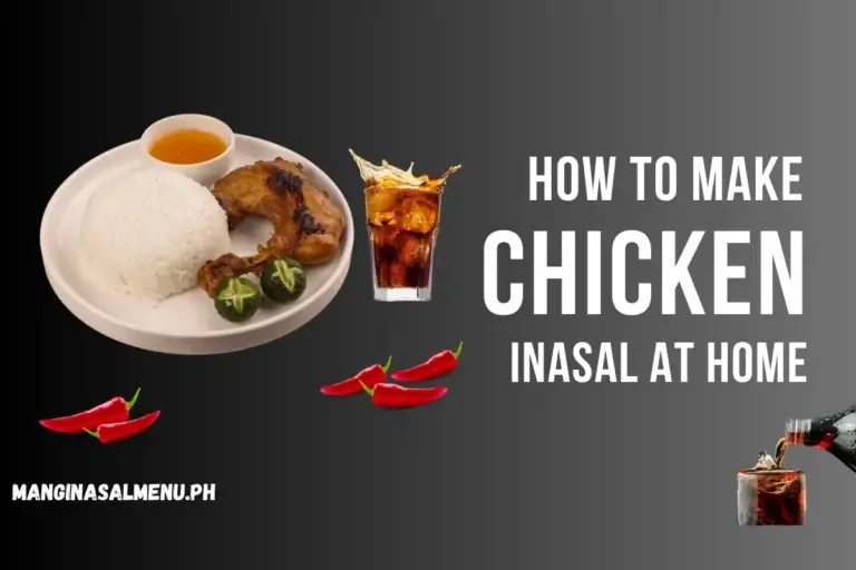 How to make chicken inasal at home?
