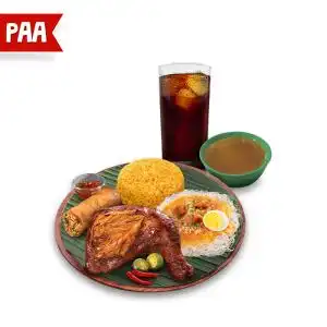 Chicken-Inasal-Paa-Solo-Fiesta-with-drink