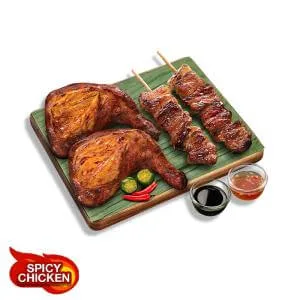 Spicy Chicken Inasal & Pork BBQ Buddy Size